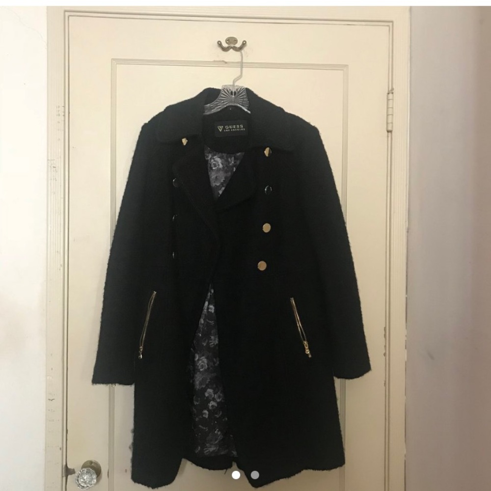 Guess Double-breasted Peacoat